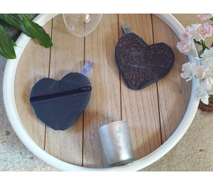 Stickdatei ITH - Herz Tasche Blumen